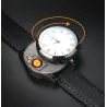 RelojesReloj de hombre de metal - recargable - USB - con encendedor sin llama