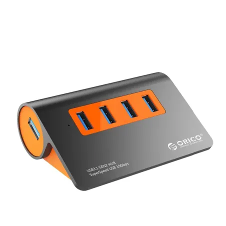 ORICO USB 3.1 Gen2 HUB - aluminium USB HUB PC splitter - 10 Gbps höghastighet - 4 portar
