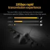 ORICO USB 3.1 Gen2 HUB - aluminiowy koncentrator USB HUB PC - wysoka prędkość 10Gbps - 4 portyHuby