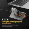 ORICO USB 3.1 Gen2 HUB - aluminiowy koncentrator USB HUB PC - wysoka prędkość 10Gbps - 4 portyHuby