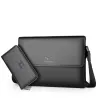 Elegant shoulder bag - business briefcase - with a walletWallets