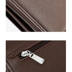 Elegancka torba na ramię - teczka biznesowa - z portfelemPortfele