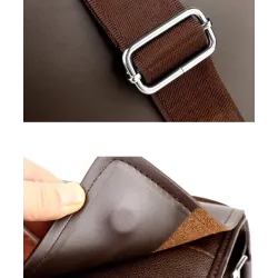 Elegancka torba na ramię - teczka biznesowa - z portfelemPortfele