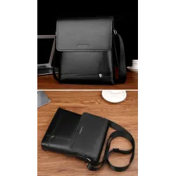 BolsosElegante bandolera de hombre - cuero