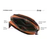 BolsosJEEP BULUO - bandolera de cuero para hombre - con billetera