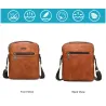 BolsosJEEP BULUO - bandolera de cuero para hombre - con billetera