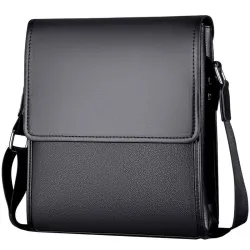 Borsa a tracolla vintage - cartella in pelle