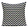 Housse de coussin déco - mer - compas bleu - ancre - marine - bateau - 40 cm * 40 cm - 45 cm * 45 cm