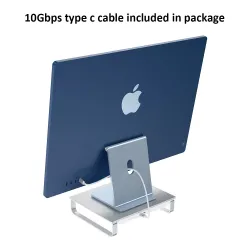 MC35 - docking station - USB-C HUB - iMac monitor stand - with dual HDD enclosureStands