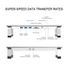 MC35 - station d'accueil - USB-C HUB - support de moniteur iMac - avec boîtier double HDD