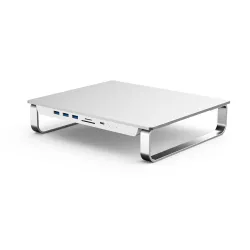 MC35 - station d'accueil - USB-C HUB - support de moniteur iMac - avec boîtier double HDD