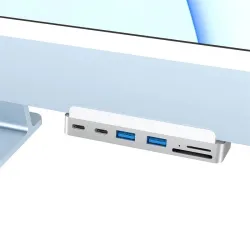USB-C HUB - dockingstation - met 4K 60Hz HDMI USB 3.0-kaartlezer - voor iMacHubs