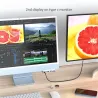 USB-C HUB - docking station - with 4K 60Hz HDMI USB 3.0 card reader - for iMacHubs