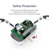 TitularesORICO - Cargador USB de 10 puertos - estación de acoplamiento - con soporte - 120W 5V2.4A*10