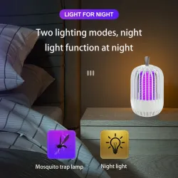 LED myggedræberlampe - USB - UV lampe