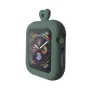 Capa de silicone para Apple Watch - com colar - 38mm - 40mm - 42mm - 44mm