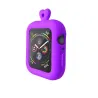 Custodia in silicone per Apple Watch - con collana - 38mm - 40mm - 42mm - 44mm