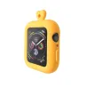 Silikondekseletui til Apple Watch - med halskjede - 38mm - 40mm - 42mm - 44mm