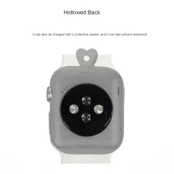 Silikone cover til Apple Watch - med halskæde - 38mm - 40mm - 42mm - 44mm