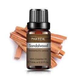 Ren naturlig eterisk olja - aromolja - sandelträ - rökelse - salvia - lavendel - eukalyptus - jasmin - 10 ml - 100 ml