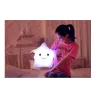 Stjerneformet pute - med LED - 40 * 35 cm