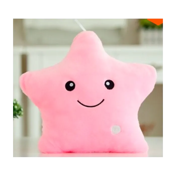 Animales de pelucheAlmohada en forma de estrella - con LED - 40 * 35 cm