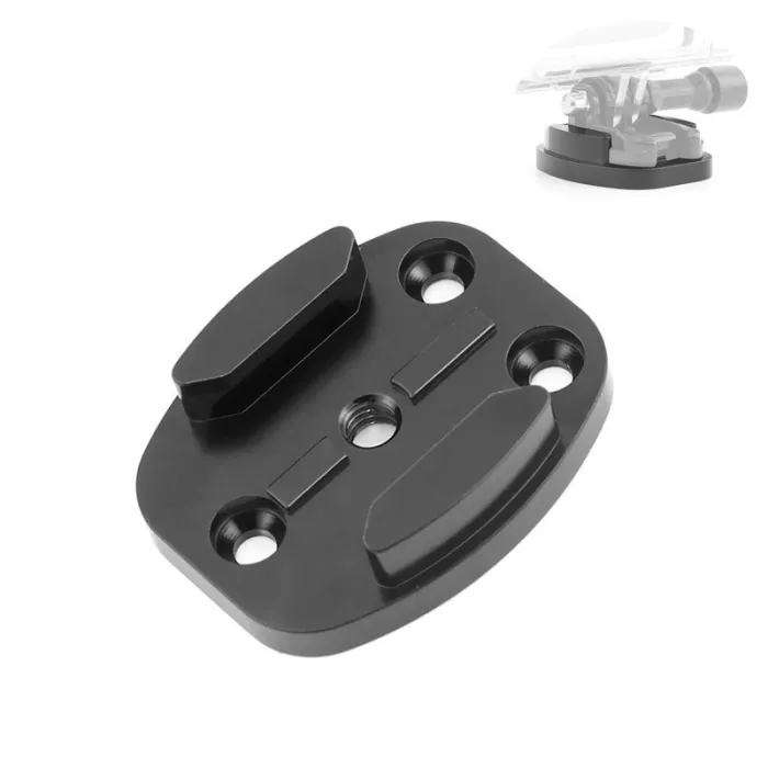 CNC aluminium fladt spænde montering - quick release - til GoPro