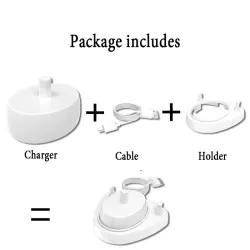 Elektrisk tandborst laddare / hållare - Braun Oral B - USB