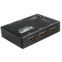 3 à 1 - Commutateur HDMI avec télécommande - Répartiteur HDMI