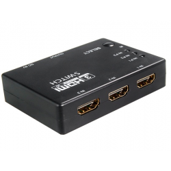 HDMI Switchers3 a 1 - Conmutador HDMI con control remoto - Divisor HDMI