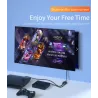 Essager - Splitter HDMI - switch - 4K 2.0 - adattatore - convertitore - per PS4 HD TV BOX