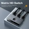 Baseus - Switch 4K HD - Adattatore compatibile con HDMI