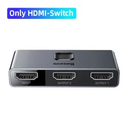 Baseus - Switch 4K HD - Adattatore compatibile con HDMI