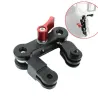 Aluminiumsarm - hjelmbeslag - 360 graders justering - til GoPro
