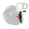 Aluminiumsarm - hjelmfeste - 360 graders justering - for GoPro