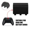 ControladorMando Xbox One - funda con tapa de batería - negro