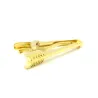 Elegant tie clip - golden arrowCufflinks