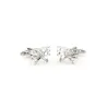 Avion en argent - boutons de manchette