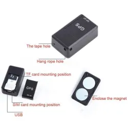 Rastreador GPSMini rastreador GPS - dispositivo antirrobo - localizador inteligente - seguimiento de voz - función de grabación