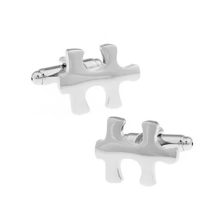 Boutons de manchette en forme de puzzle
