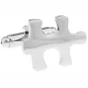 Boutons de manchette en forme de puzzle