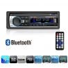 Din 1Autorradio bluetooth - audio digital - MP3 - FM - USB - AUX - 12V