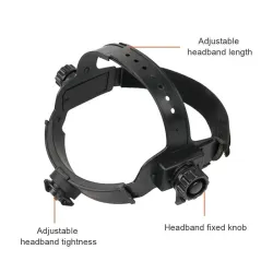 CascosCasco de soldadura con oscurecimiento automático - ajustable - negro
