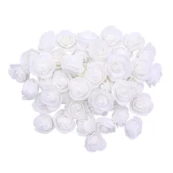 Rose artificiali - in schiuma - per la decorazione - 3 cm