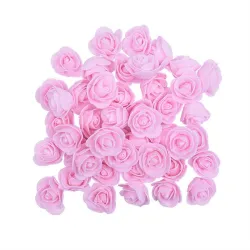 Rose artificiali - in schiuma - per la decorazione - 3 cm
