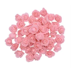 Rose artificiali - in schiuma - per la decorazione - 3 cm
