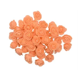 Rose artificiali - in schiuma - per la decorazione - 3 cm