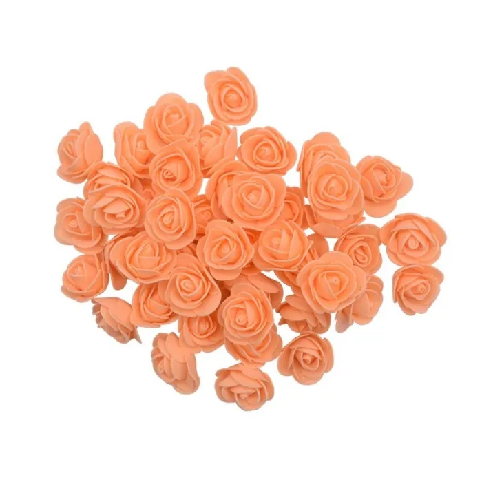 Rose artificiali - in schiuma - per la decorazione - 3 cm