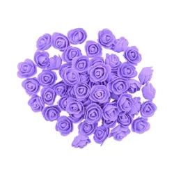 Rose artificiali - in schiuma - per la decorazione - 3 cm
