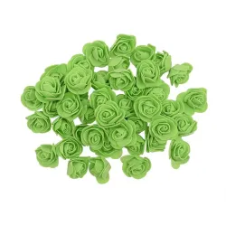 Rose artificiali - in schiuma - per la decorazione - 3 cm